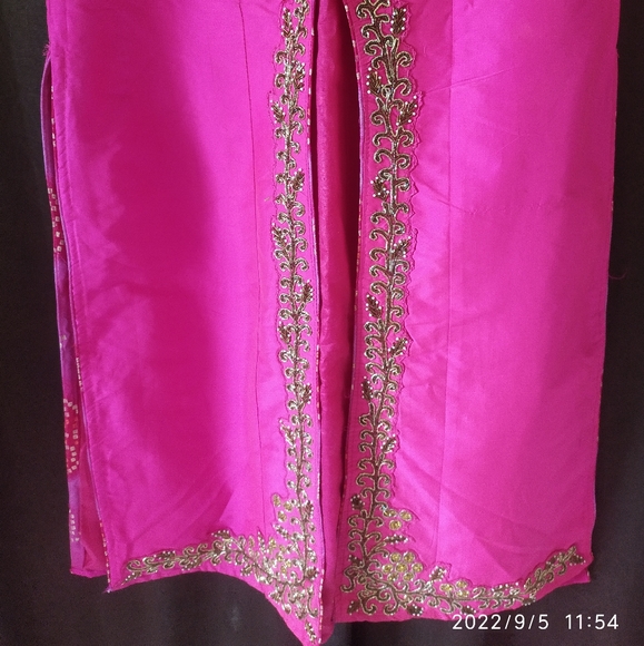 Occassion wear Kurti skirt set - Picture 7 of 12